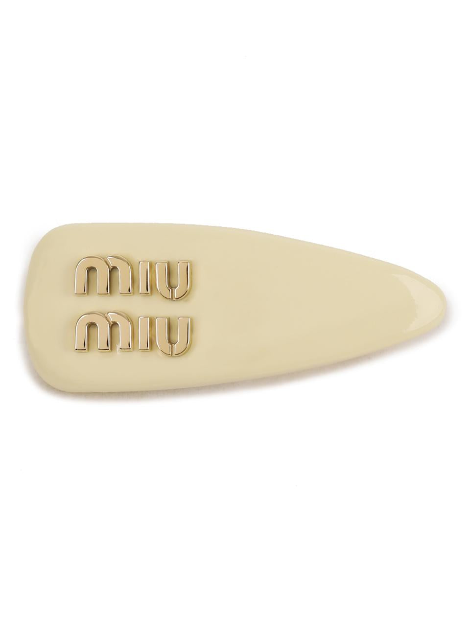 Miu Miu Patent Leather Hair Clip 5IF092 069 F021M
