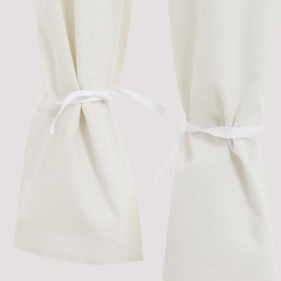 Lemaire Straight Classic Pants White PA1098LF1253001
