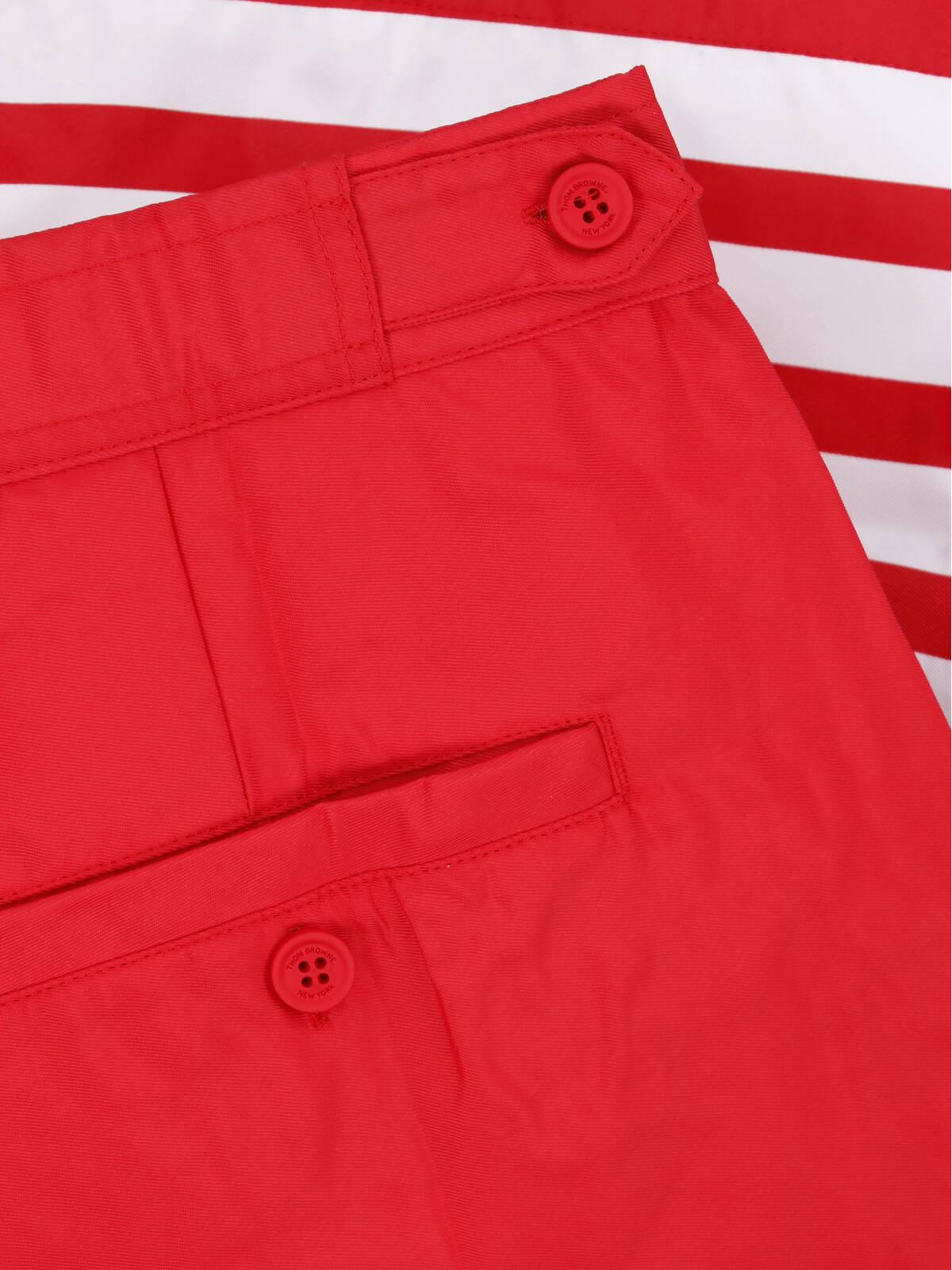 THOM BROWNE Navy Swim Shorts