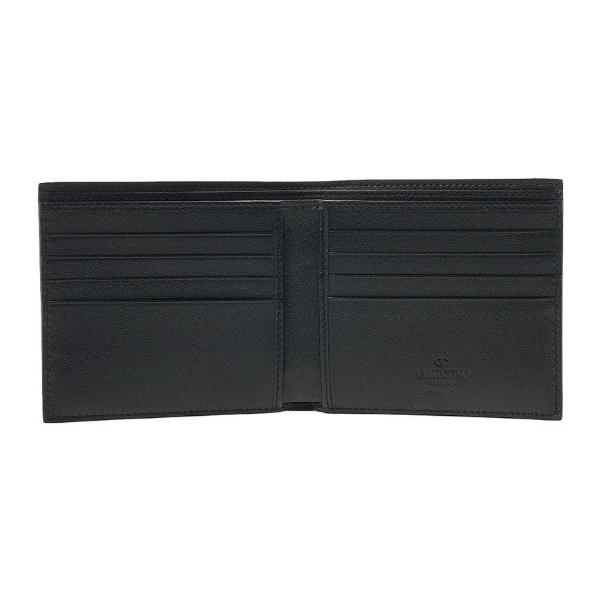 VALENTINO Garavani Men's Signature V Logo Bifold Wallet 2Y2P0654 AXI 73R