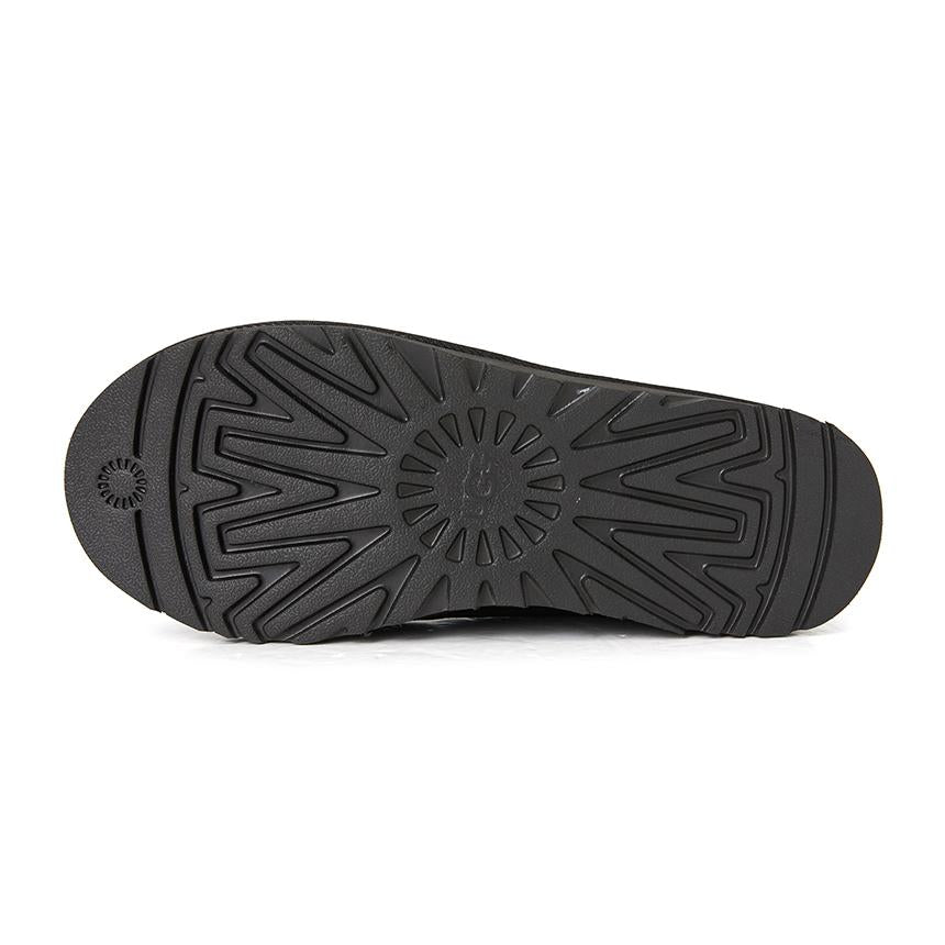 Ugg Tasman II Men’s Suede Mule Slippers 1174671 BLK