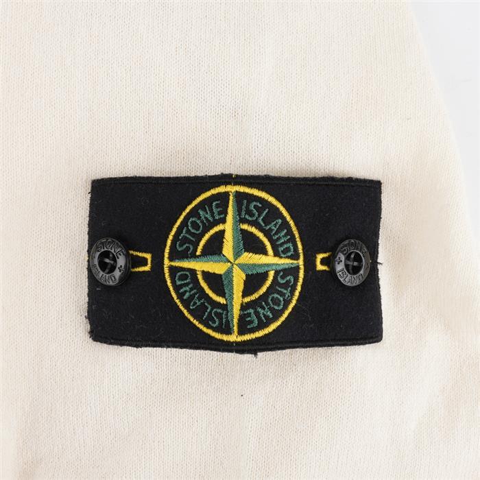 STONE ISLAND Organic Cotton Regular Fit Crewneck Sweatshirt