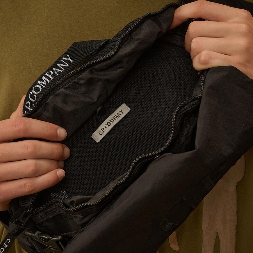 CP Company Paper Touch Sling Bag Crossbody for Men 19CMAC194A 110188G 999