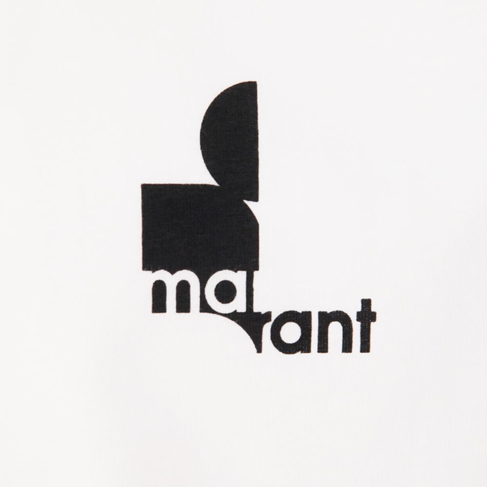 Isabel Marant White ZAFFERH Cotton T-Shirt for Men