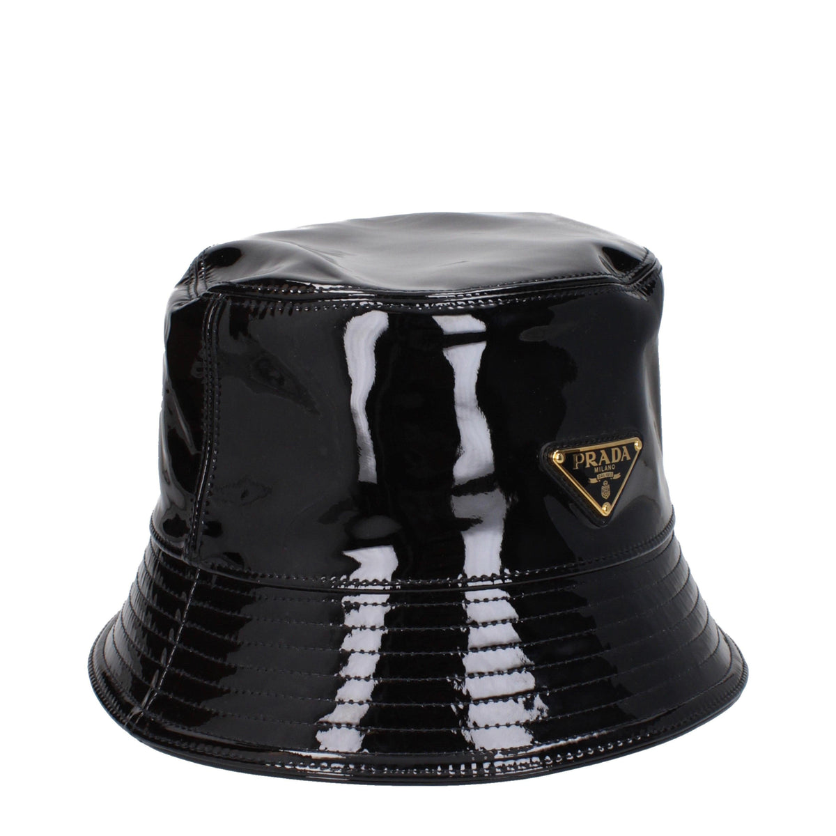 PRADA Black Nylon Bucket Hat