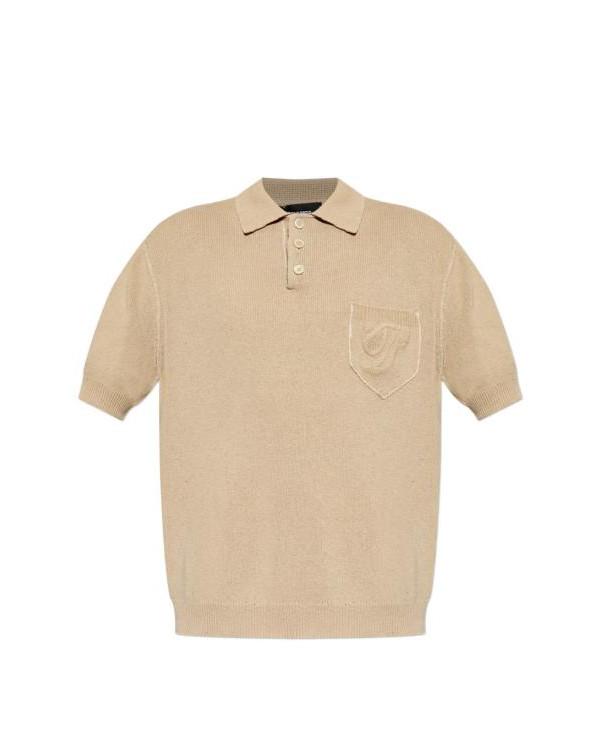 Dsquared2 Logo Embroidered Short Sleeve Polo Shirt