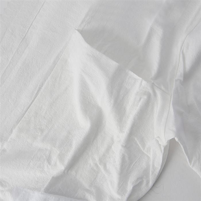 JIL SANDER White Cotton Short Sleeve Crewneck T-Shirt