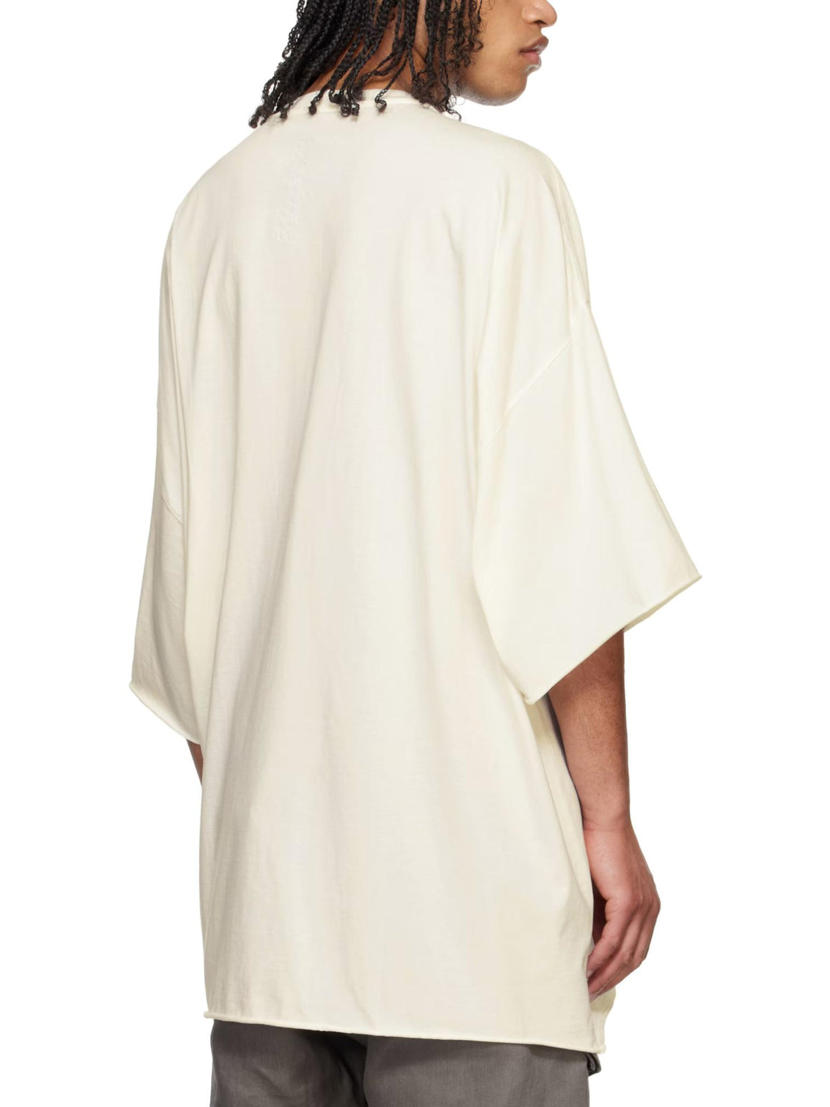 Rick Owens Tommy T Milk T-Shirt RU01E5283 JA 11