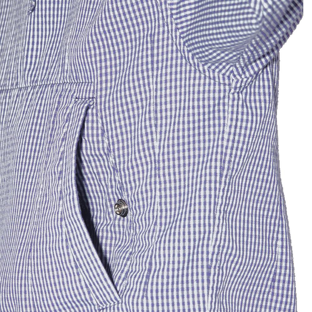 Acne Studios Logo Embroidered Check Anorak Jacket Hoodie Mens