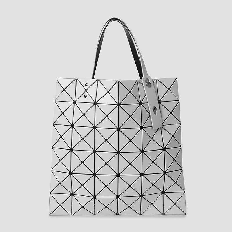 Issey Miyake Bao Bao Lucent Matte Tote Bag Light Gray BB66AG683 11