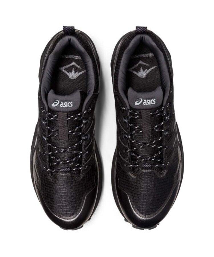 Asics Gel Trabuco Terra Black Dark Gray Low-Top Sneakers