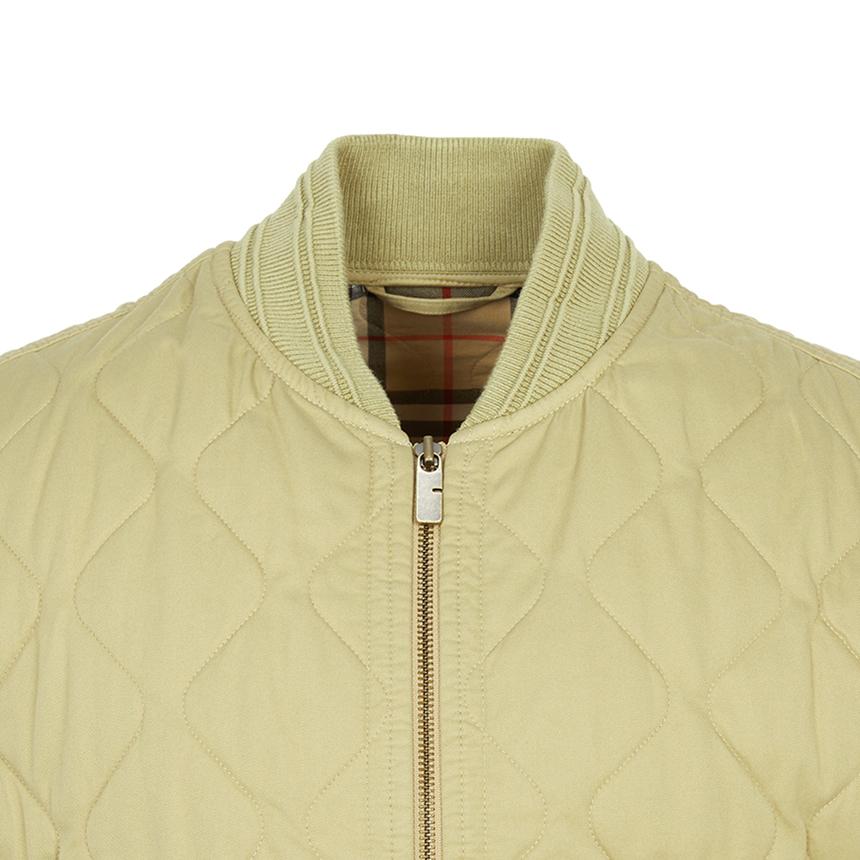 BURBERRY Men’s Quilted Vest Down Puffer Gilet Black