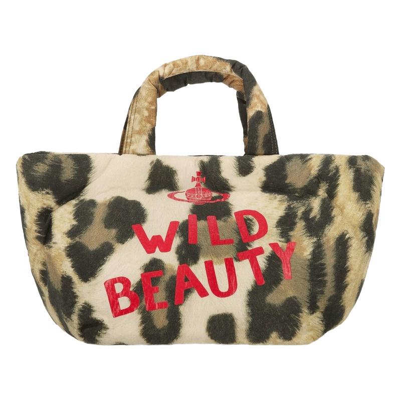 Vivienne Westwood Maud Medium Tote Bag Ivory Leather