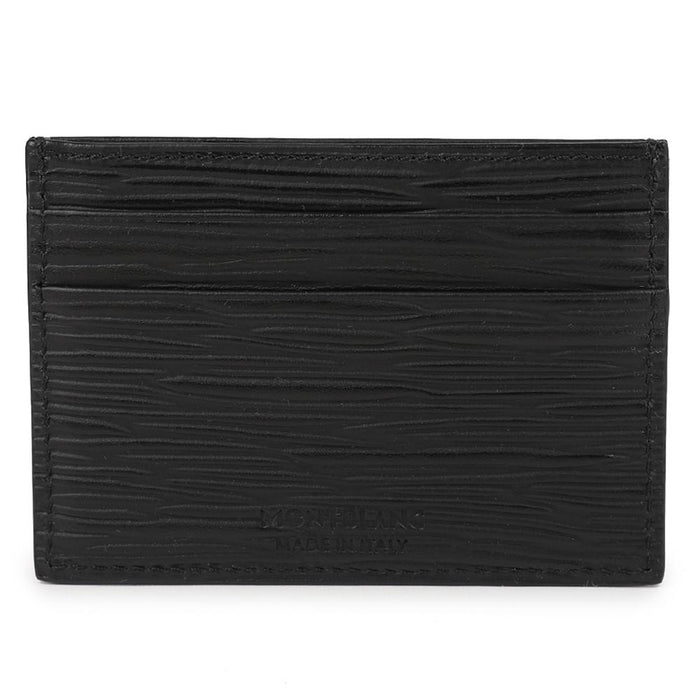 Montblanc Meisterstück Black Leather 5CC Card Holder Wallet