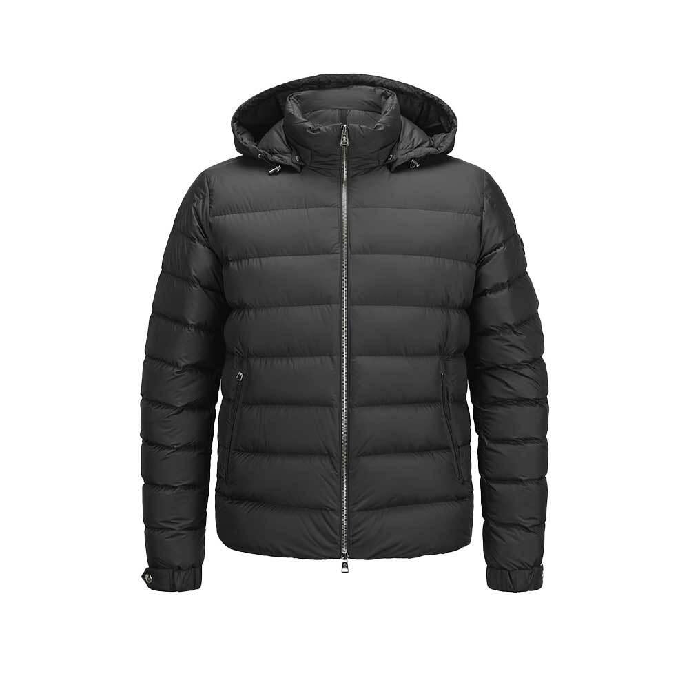 Moncler Arneb Hooded Short Down Jacket Black Men’s