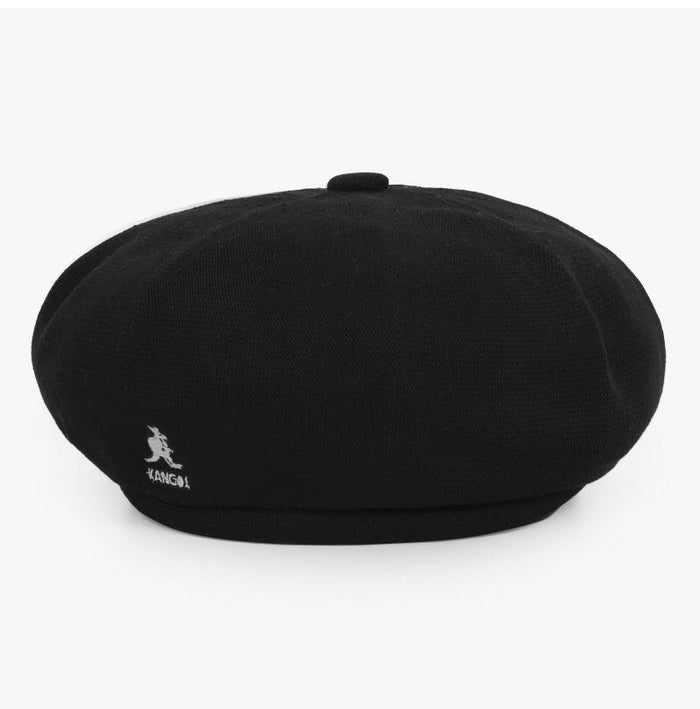 KANGOL Unisex Bamboo Jax Beret Hat K3143ST BLACK