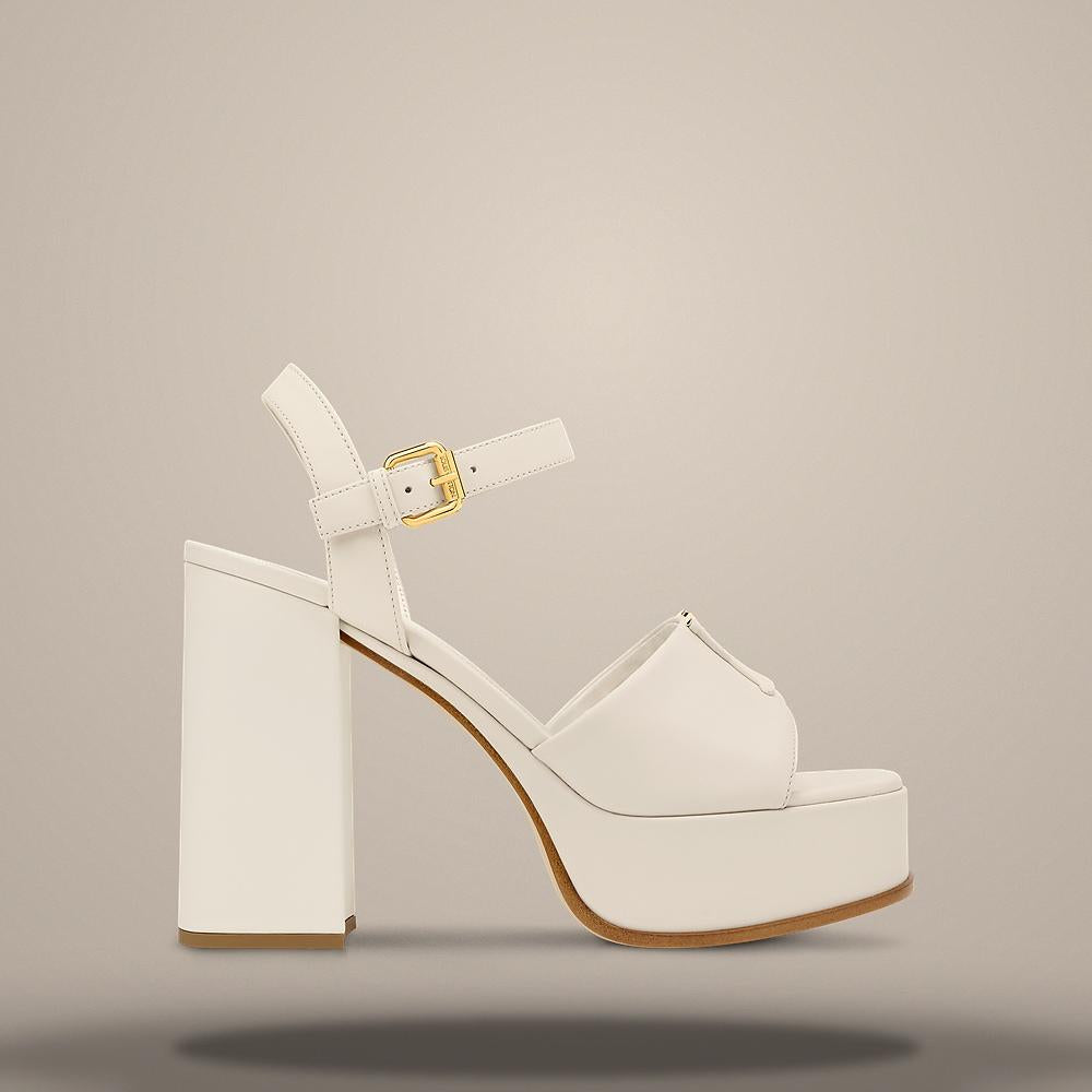 Louis Vuitton Mare Platform Sandals Ecru White Men's 1AK497