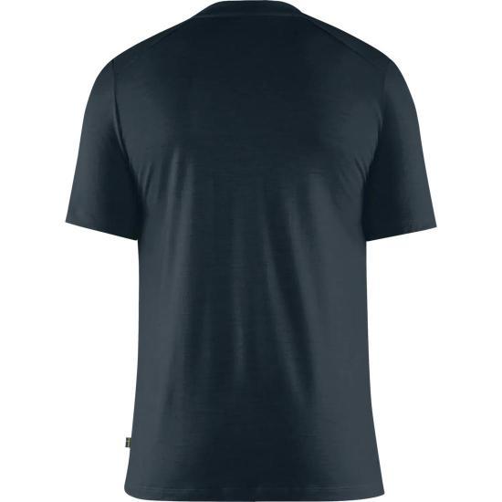 Fjallraven Dark Navy Short Sleeve T-Shirt 87193555