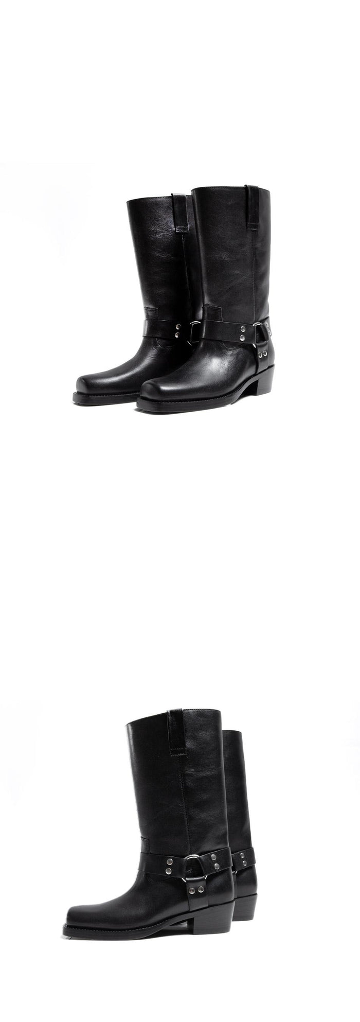PARIS TEXAS Roxy 45mm Mid-Calf Boots PX662 XLTVT BLACK