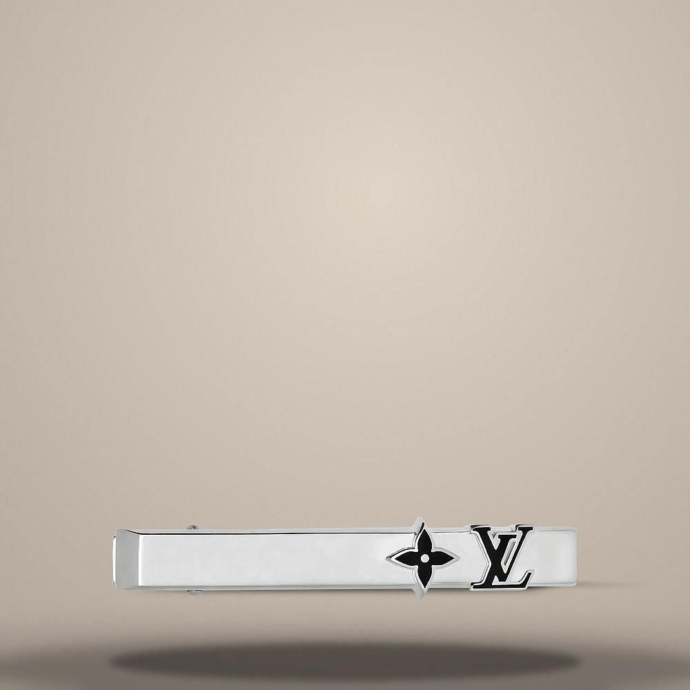 Louis Vuitton LV Spike Tie Pin Silver Accessory for Men M03709