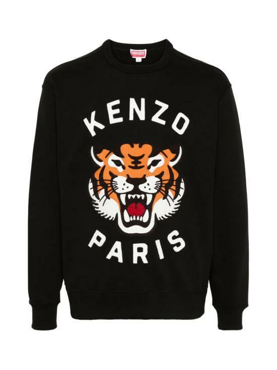 KENZO Lucky Tiger Genderless Sweatshirt 8SW106 4MF 99J