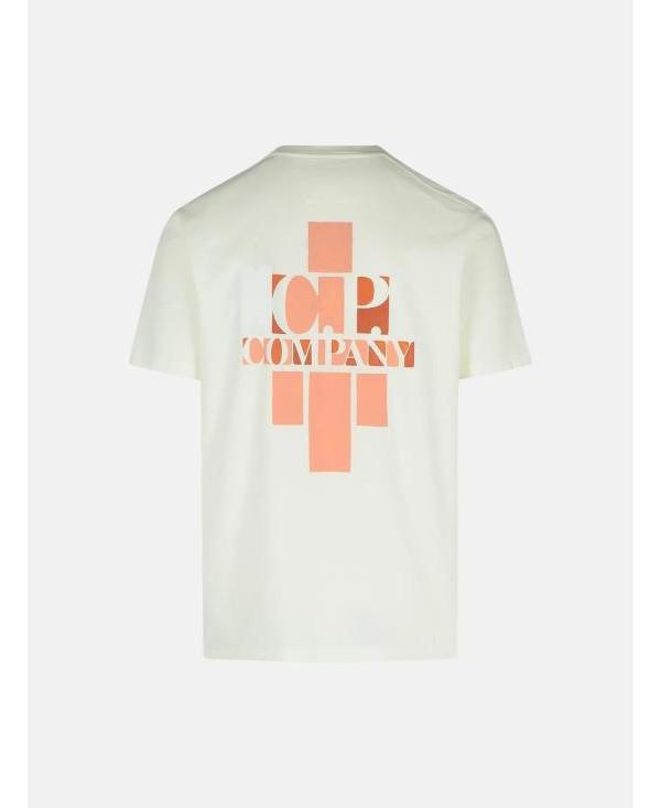 CP Company British Logo Jersey T-Shirt White Men’s