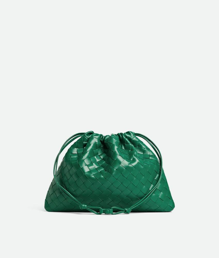 Bottega Veneta Intrecciato Medium Shoulder Bag Jungle Dust Bag