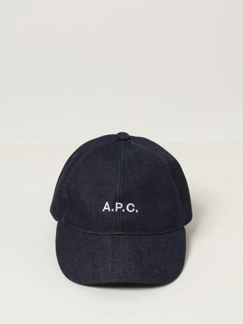 A.P.C. Indigo Denim Baseball Cap COHIZM24069IAI