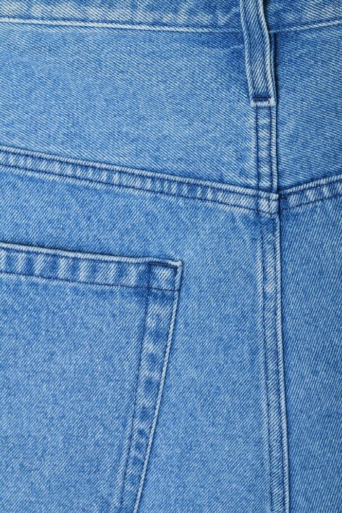 Dries Van Noten Light Blue Pleated Denim Jeans 242 020934 9383 514