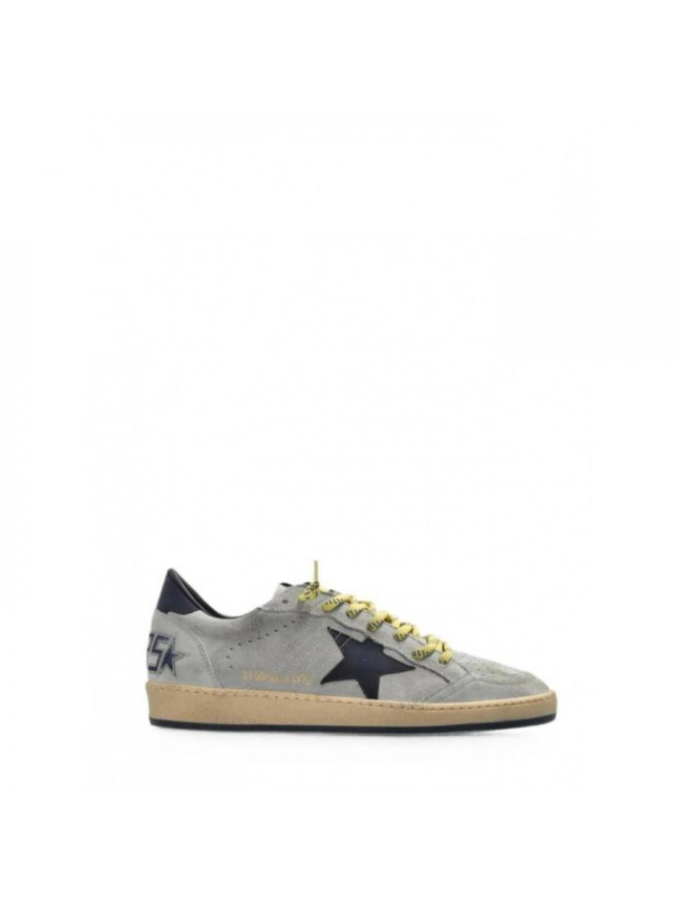 GOLDEN GOOSE Leather Ball Star Low-Top Sneakers with Star GMF00117 F008727 60604