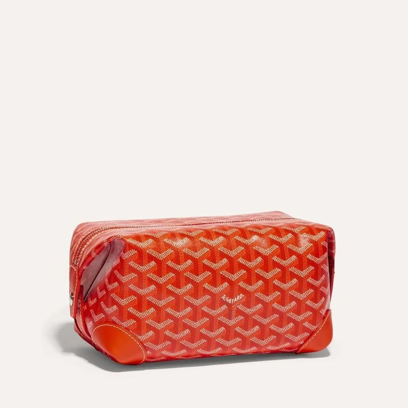 GOYARD Orange Boeing Bowling 25 Unisex Clutch BOWLIN 025 TY07 CL07