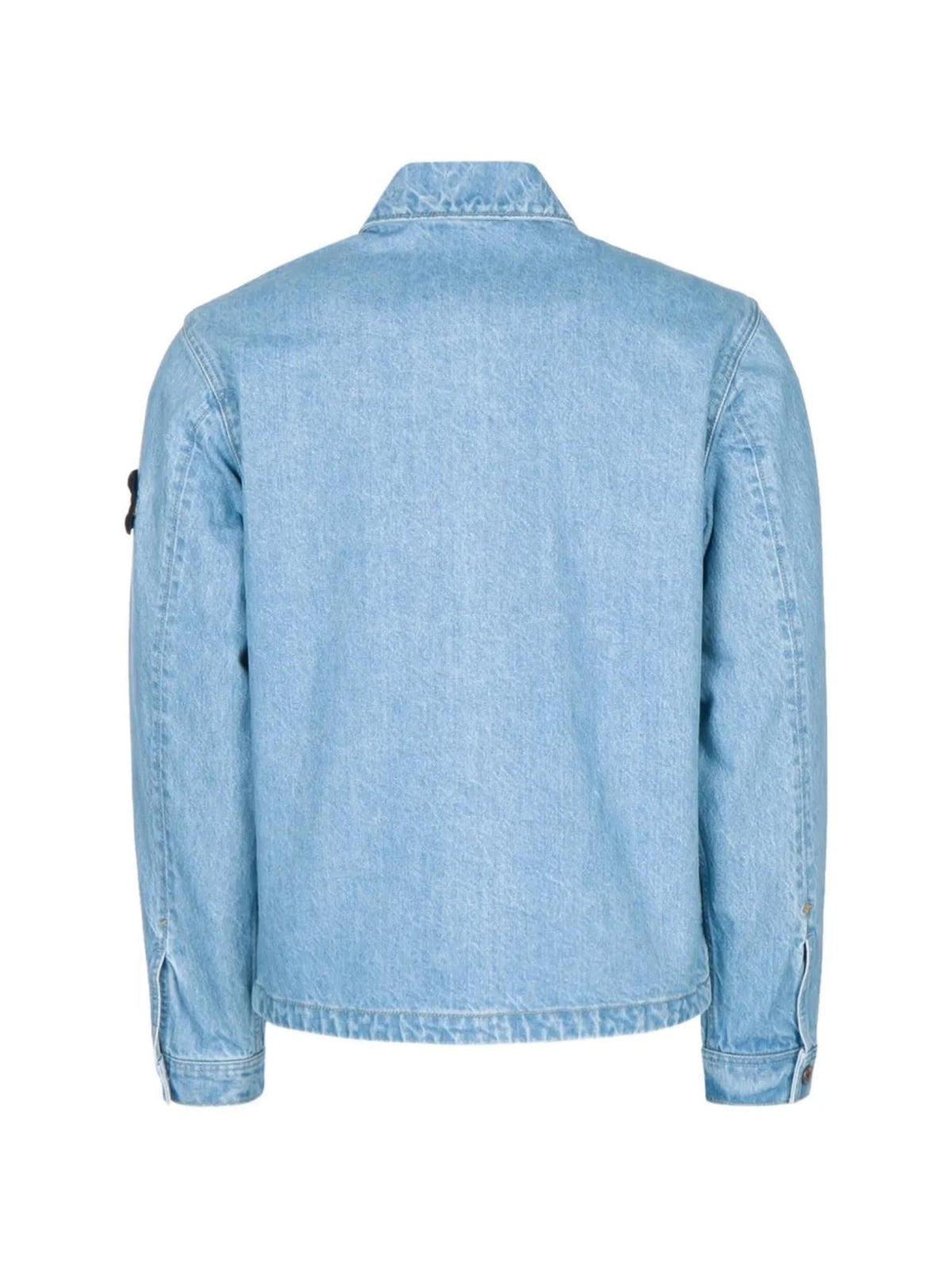 STONE ISLAND Indigo Denim Trucker Jacket Men’s