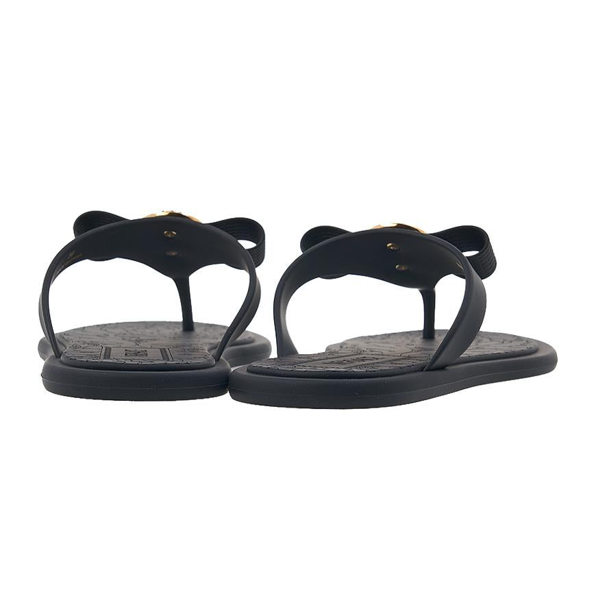 Versace Women’s Gianni Ribbon Slide Sandals 1018789 1A10983 1B00V