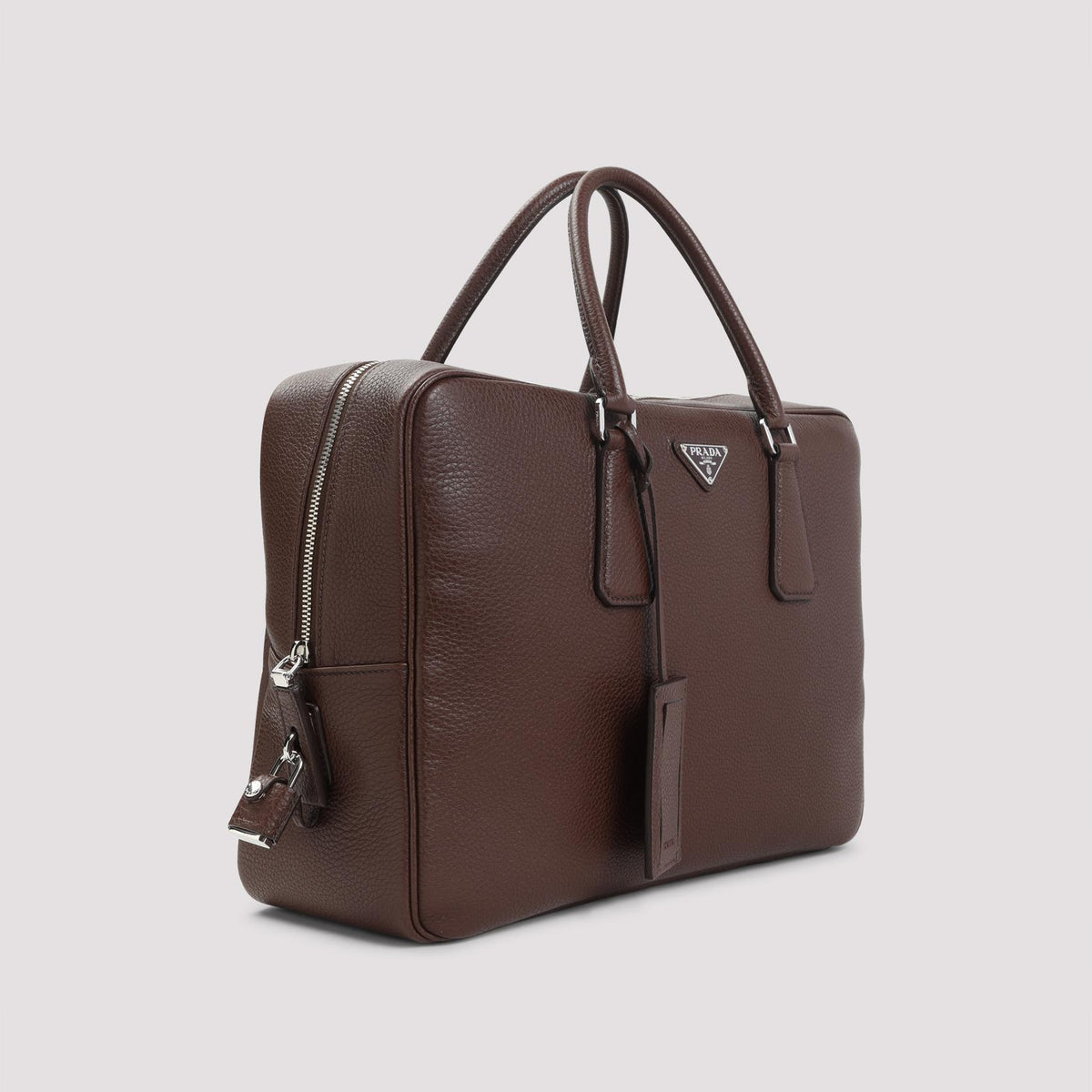 PRADA Black Leather Briefcase