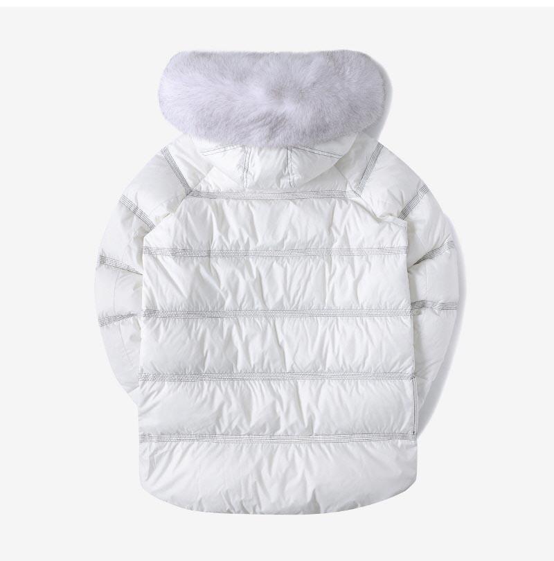 Peuterey Women’s Takan Fox Fur Down Puffer Jacket PED3372 BIA