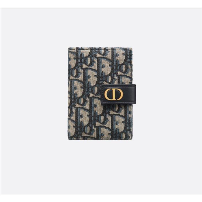 DIOR 30 Montaigne Vertical Card Holder Oblique S2339UTZQ