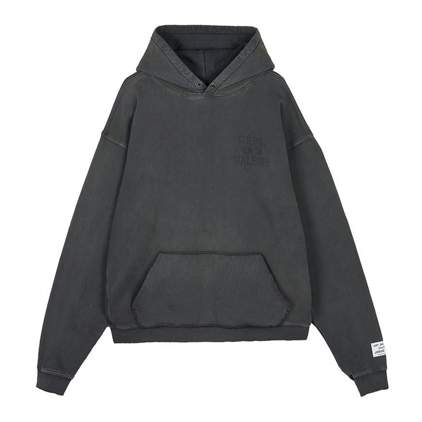 GALLERY DEPT. Men’s Embossed Logo Hoodie FW25 DEH 50039