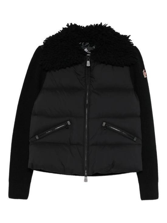 Moncler Grenoble Padded Wool Zip-Up Cardigan Jacket 9B00004 M1131 999