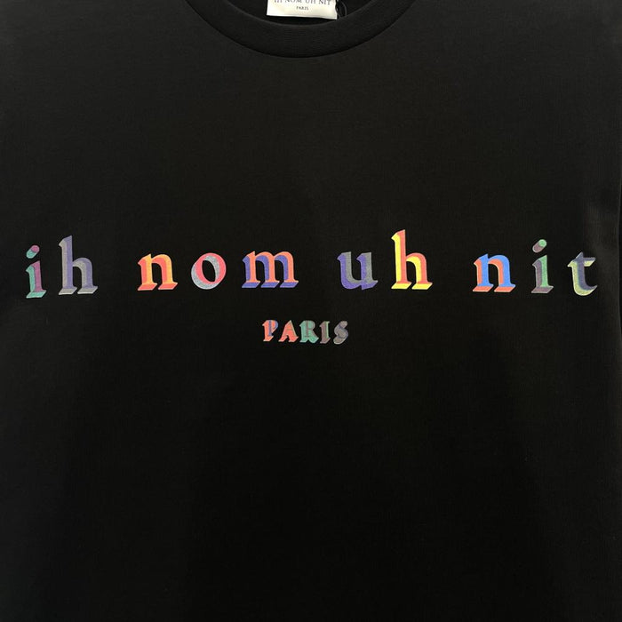 IH NOM UH NIT Rainbow Logo Short Sleeve T-Shirt 2 Colors