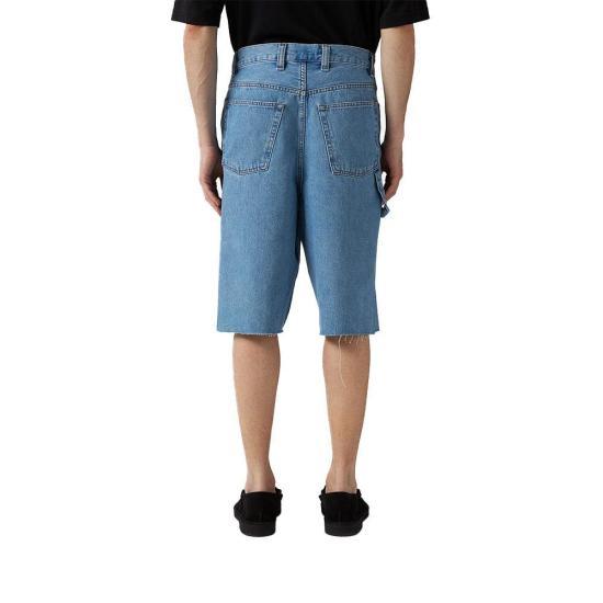 A.P.C. Denim Short Pants for Women COGXLF10194IAB DOM