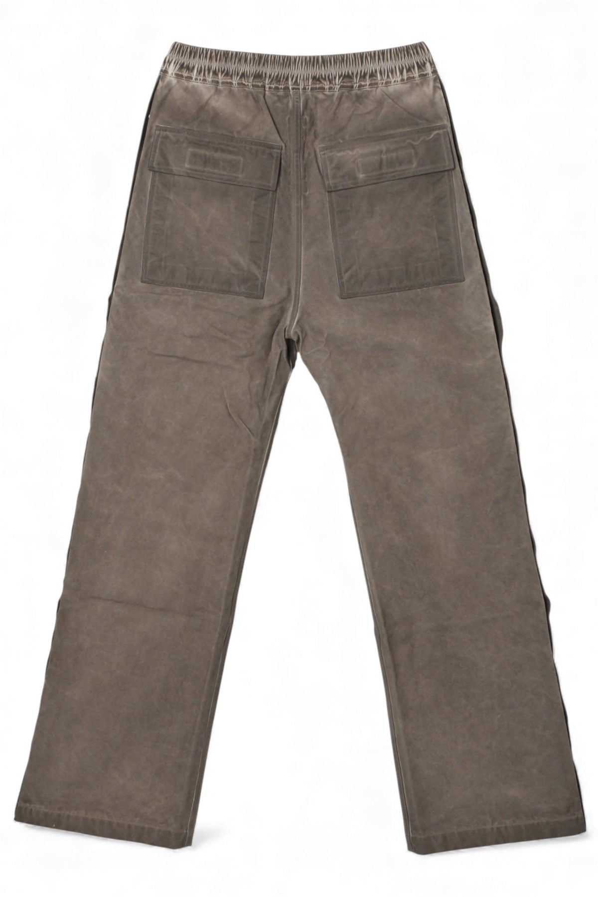 Rick Owens DRKSHDW Cotton Canvas Pusher Pants Dust Joggers DU01E3393 CVS 34