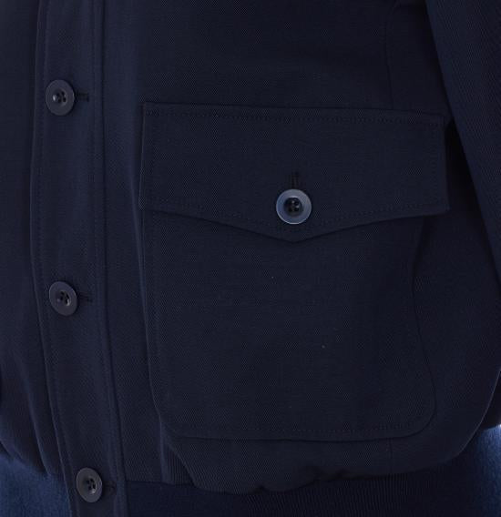 A.P.C. Blue Cotton Jacket COHKXF32026IAK