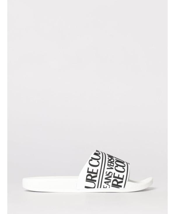Versace Rubber Slider Slide Sandals 80YA3SQ1 71352 003