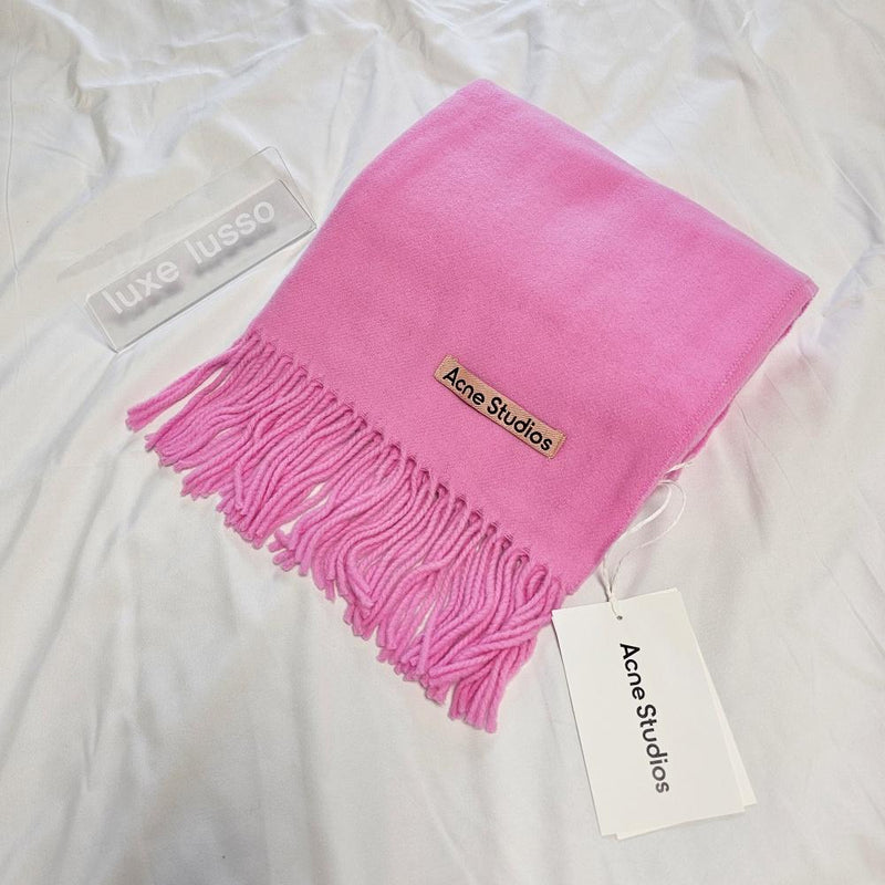 Acne Studios Narrow Wool Fringe Scarf CA0210 BP5