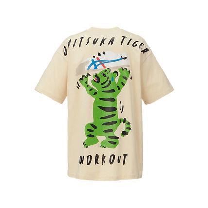 Onitsuka Tiger Men’s Short Sleeve T-Shirt 2183B465 750 IVORY DOM