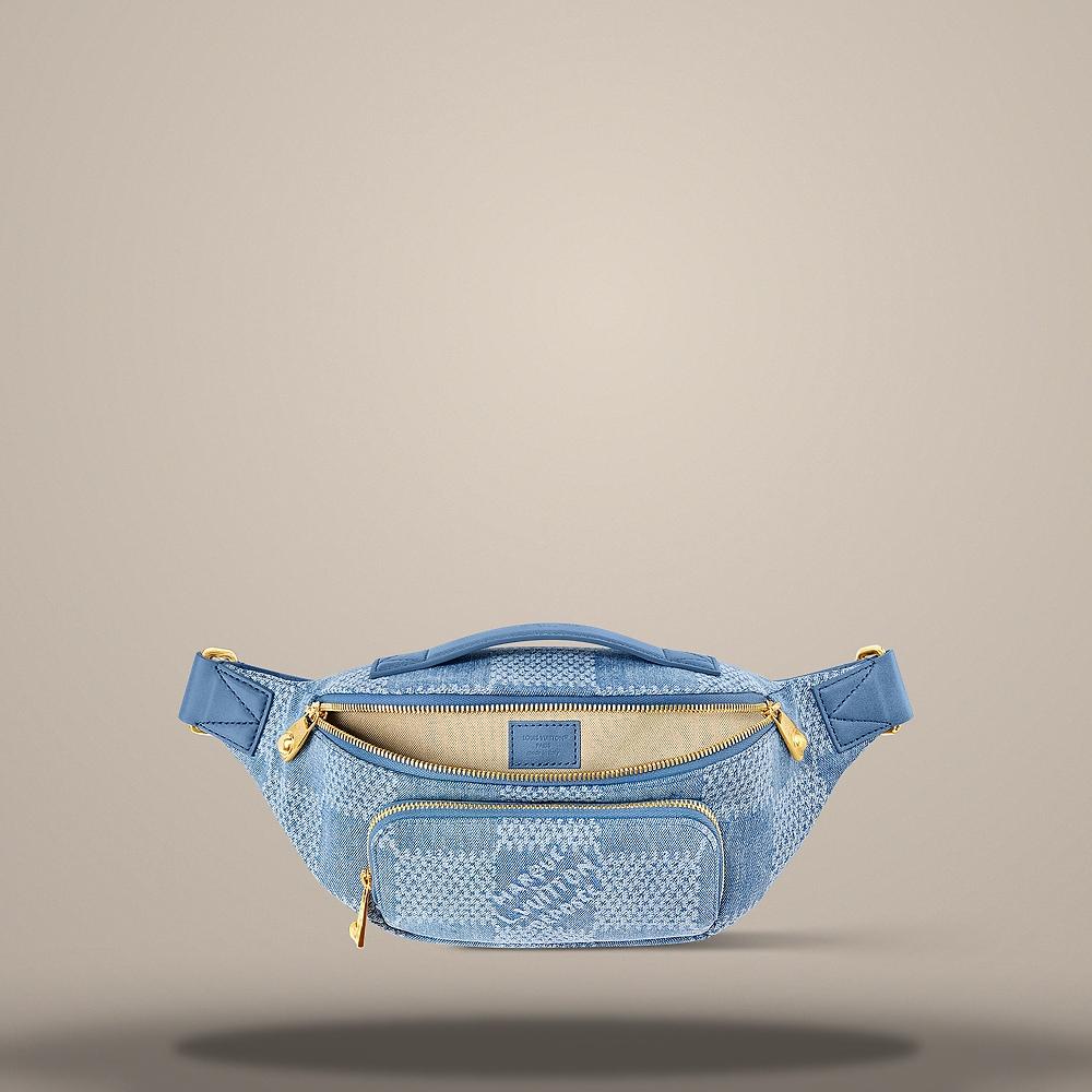 Louis Vuitton Rush Bumbag Denim Blue Shoulder Bag