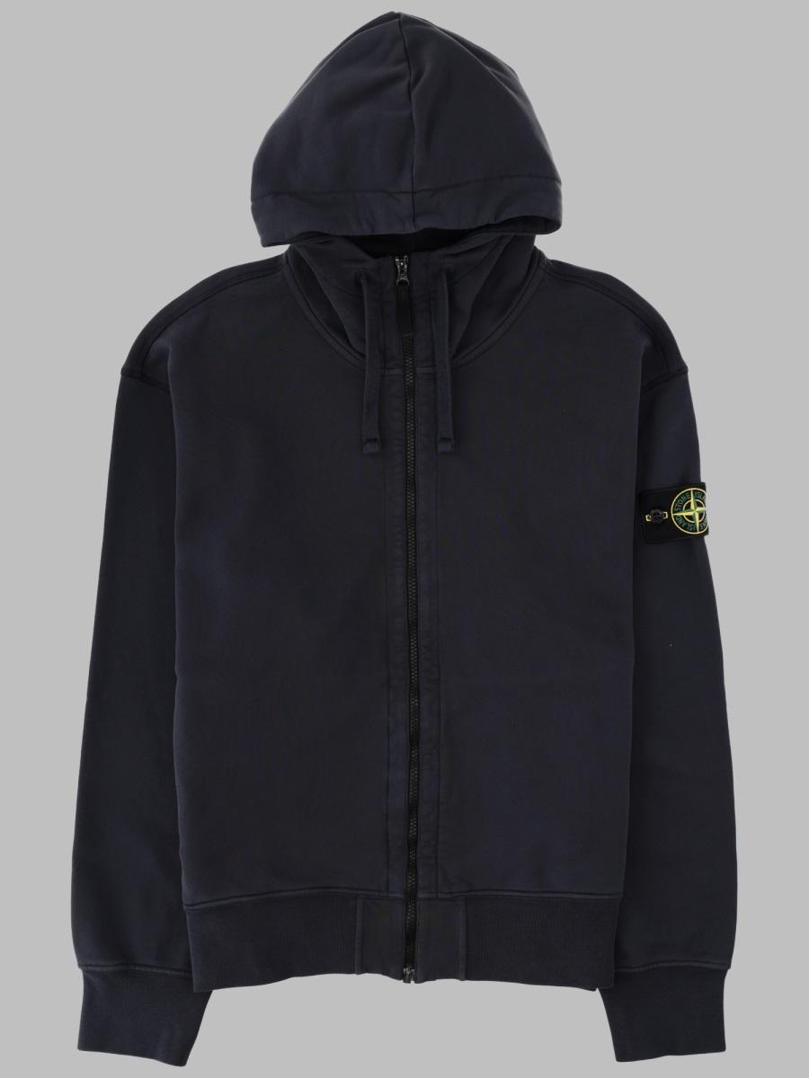 STONE ISLAND Zip-Up Sweatshirt FW26, S0051V002A