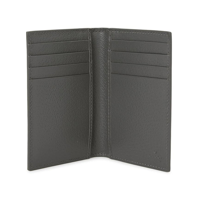GUCCI GG Black Leather Card Holder
