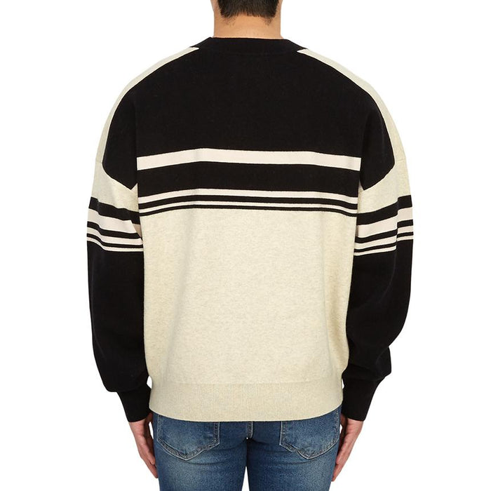 Isabel Marant Colby Men’s Round Neck Knit Sweater Black
