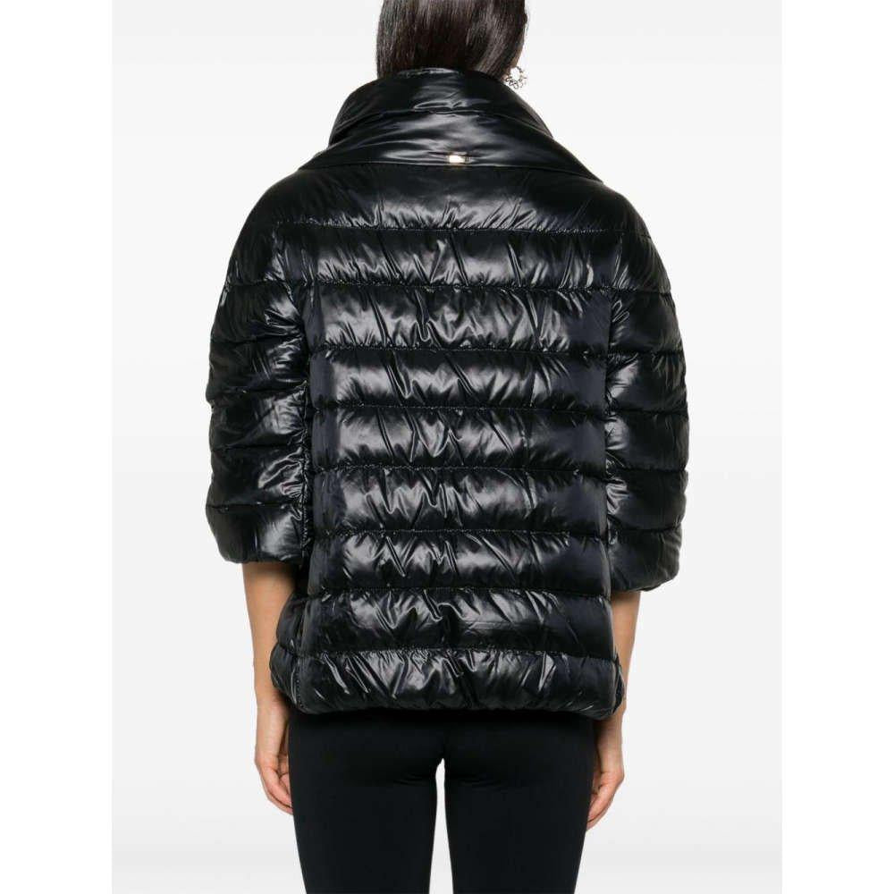 Herno Black Aminta Down Puffer Jacket for Women